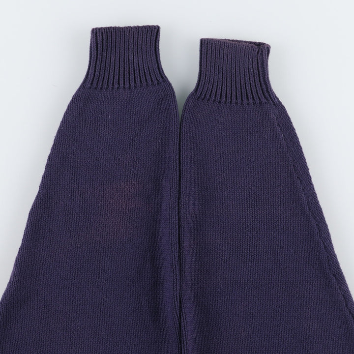 90'S GAP Old Gap Check Pattern Cotton Knit Sweater Men's L Size Vintage /eaa479081