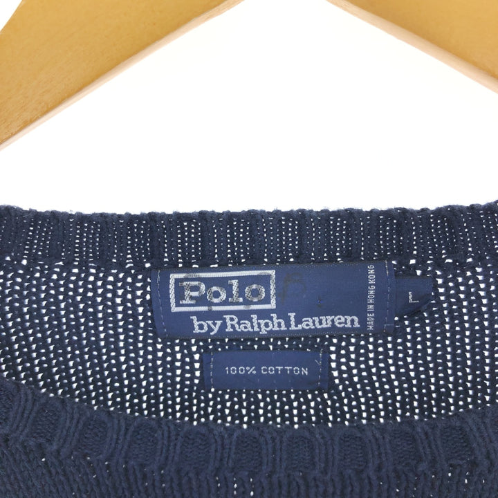 Ralph Lauren POLO by Ralph Lauren Cotton Knit Sweater Men's Size L Vintage / eaa479250