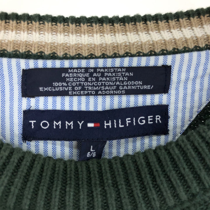 Tommy Hilfiger TOMMY HILFIGER Cotton knit sweater Men's L size / eaa479278