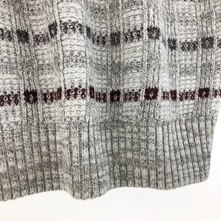 90'S St. John's Bay all-over print acrylic knit sweater, men's size L, vintage /eaa479408