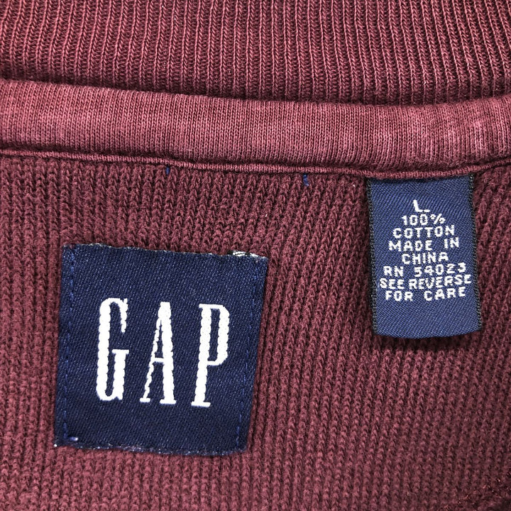 90'S GAP Old Gap Lined Sweatshirt Trainer Men's L Size Vintage /eaa479513