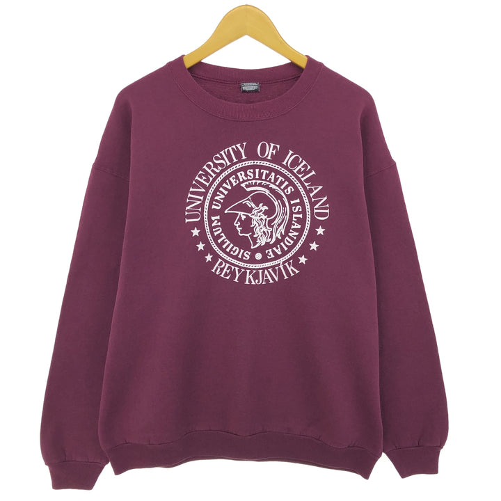 90'S SCREEN STARS College Sweatshirt, Sweatshirt, Men's XL, Vintage /eaa479626