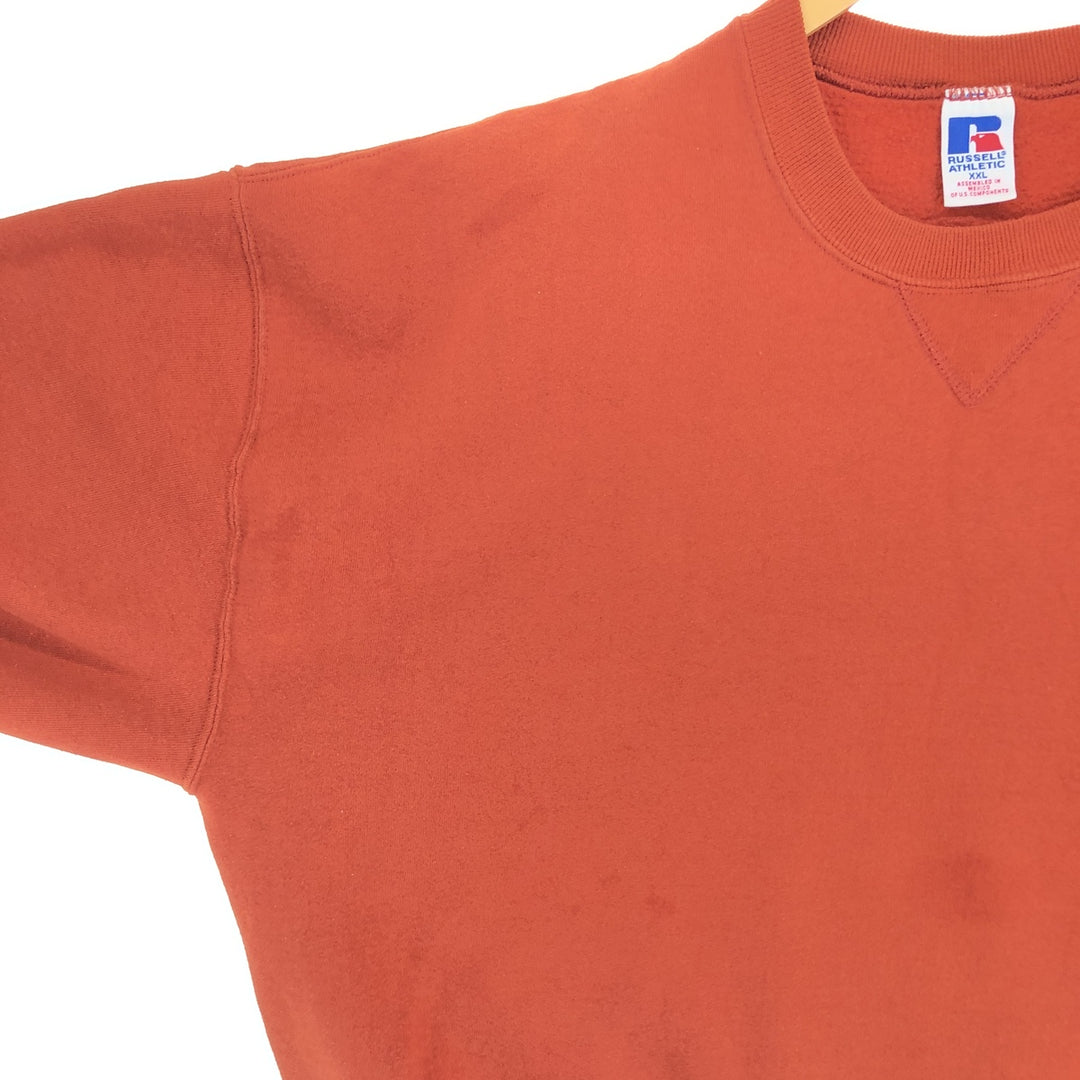 90'S Russell plain blank sweatshirt, sweatshirt, men's XXL equivalent, vintage / eaa479784