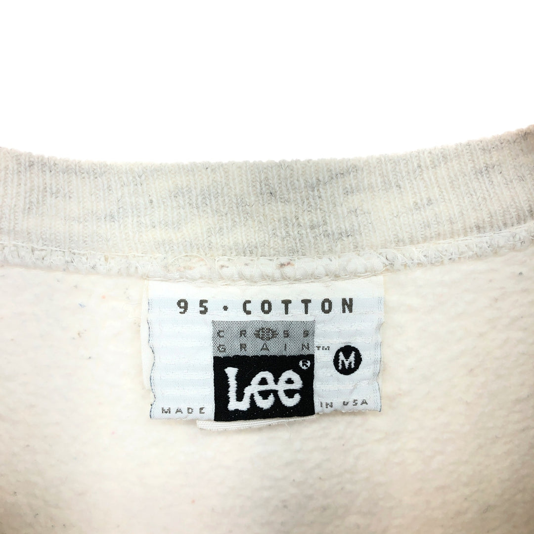 90'S Lee Reverse Weave Printed Sweatshirt, Made in USA, Men's M, Vintage /eaa479913