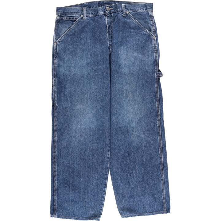 Wrangler Denim Painter Pants for Men, W34 equivalent unclear blue type Vintage Second Hand