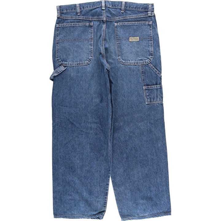 Wrangler Denim Painter Pants for Men, W34 equivalent unclear blue type Vintage Second Hand