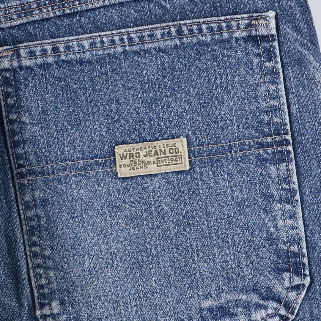 Wrangler Denim Painter Pants for Men, W34 equivalent unclear blue type Vintage Second Hand