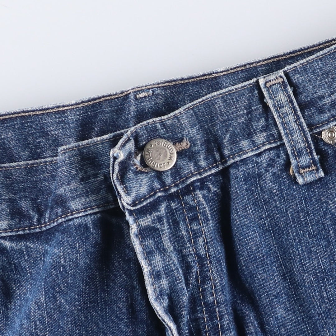 Wrangler Denim Painter Pants for Men, W34 equivalent unclear blue type Vintage Second Hand