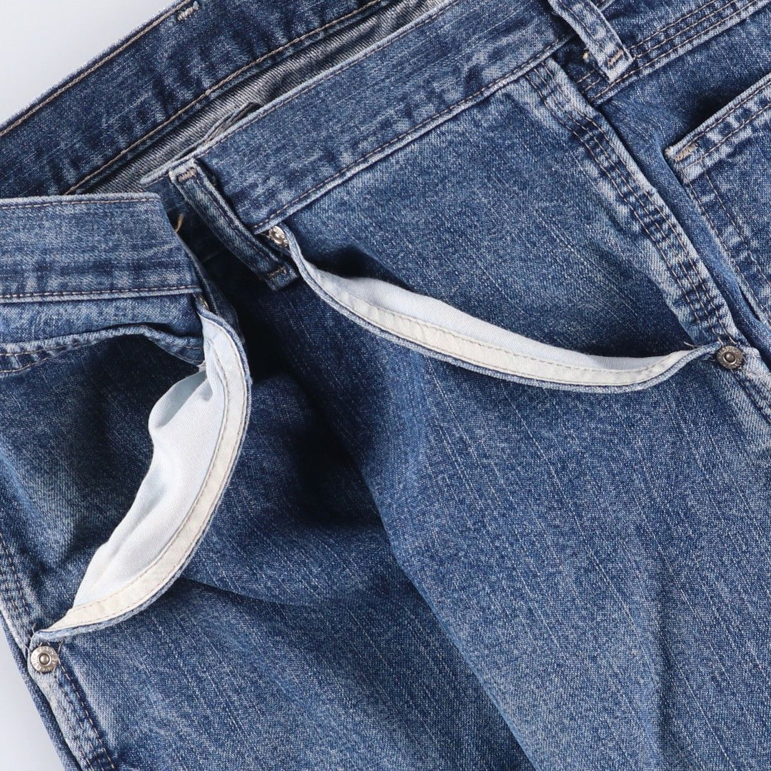Wrangler Denim Painter Pants for Men, W34 equivalent unclear blue type Vintage Second Hand
