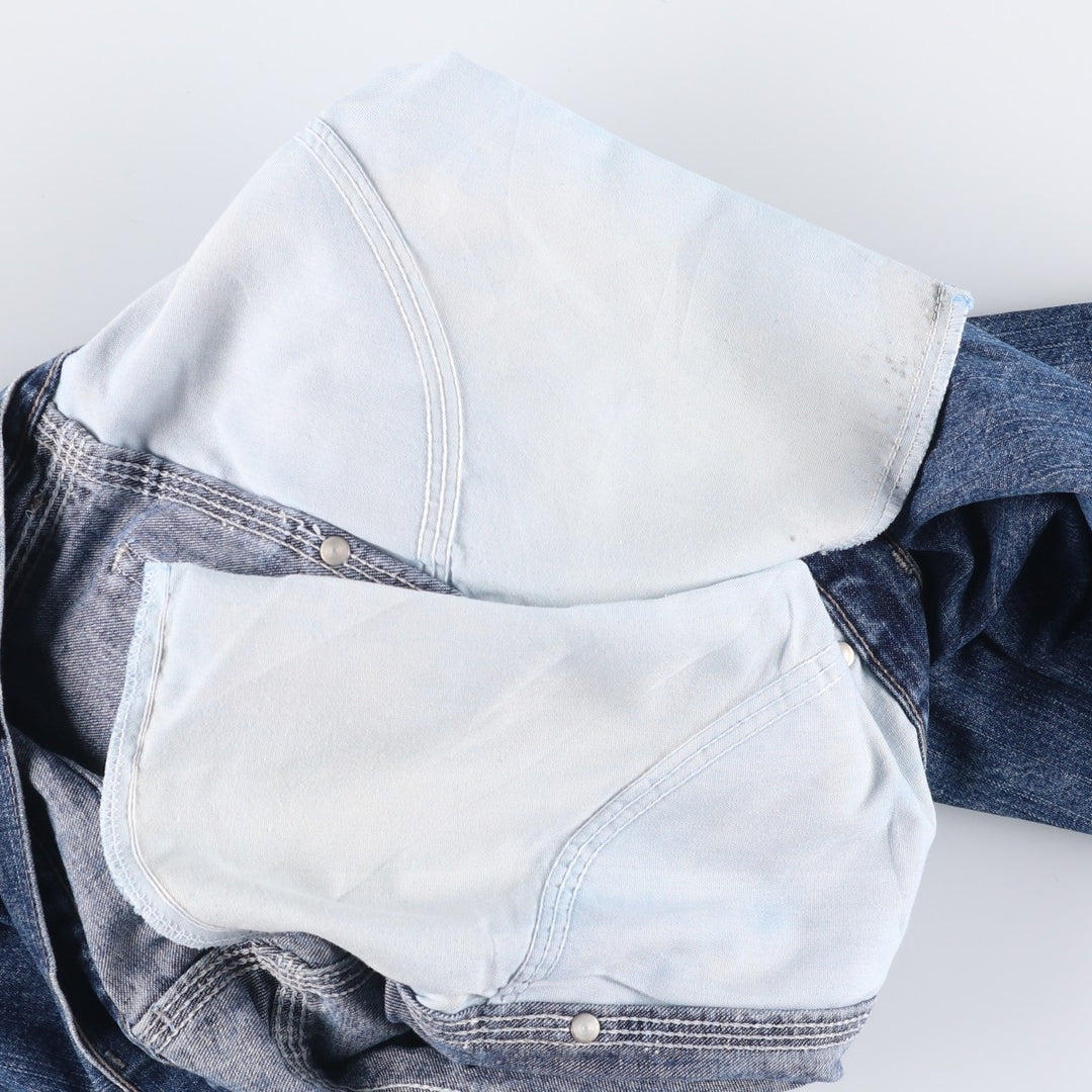 Wrangler Denim Painter Pants for Men, W34 equivalent unclear blue type Vintage Second Hand