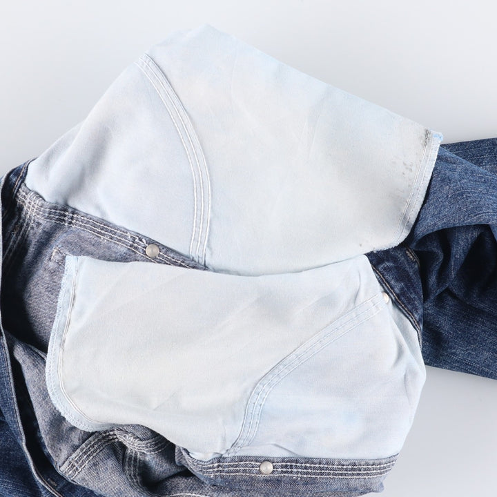 Wrangler Denim Painter Pants for Men, W34 equivalent unclear blue type Vintage Second Hand