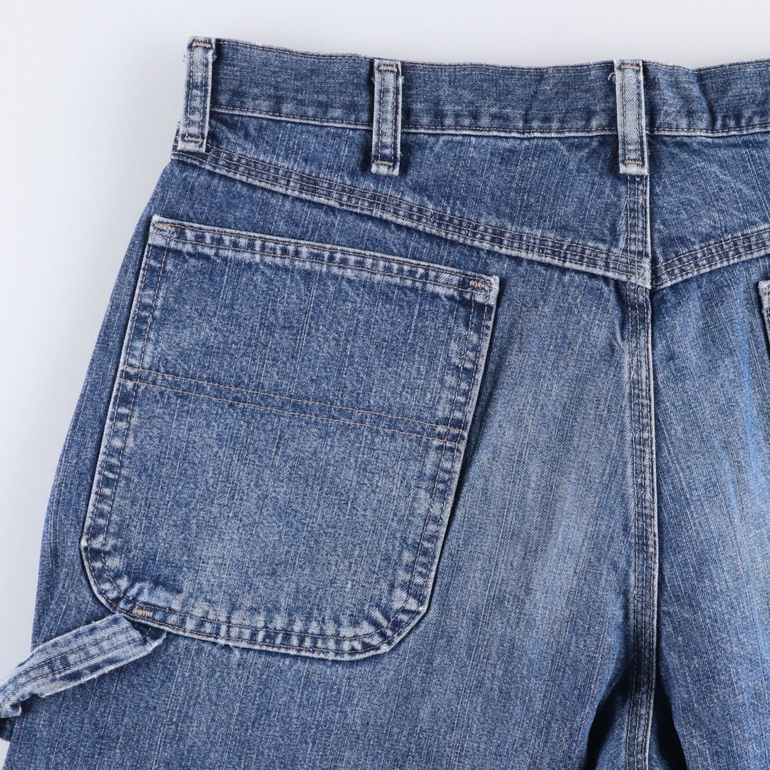 Wrangler Denim Painter Pants for Men, W34 equivalent unclear blue type Vintage Second Hand