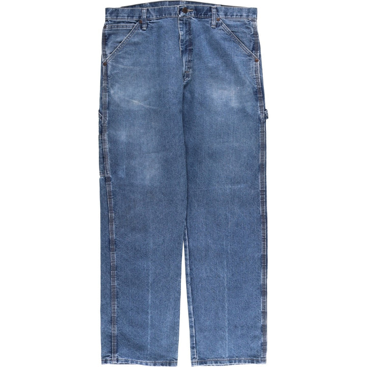 00'S Wrangler Denim Painter Pants Men's W35 cotton blue type Vintage Second Hand