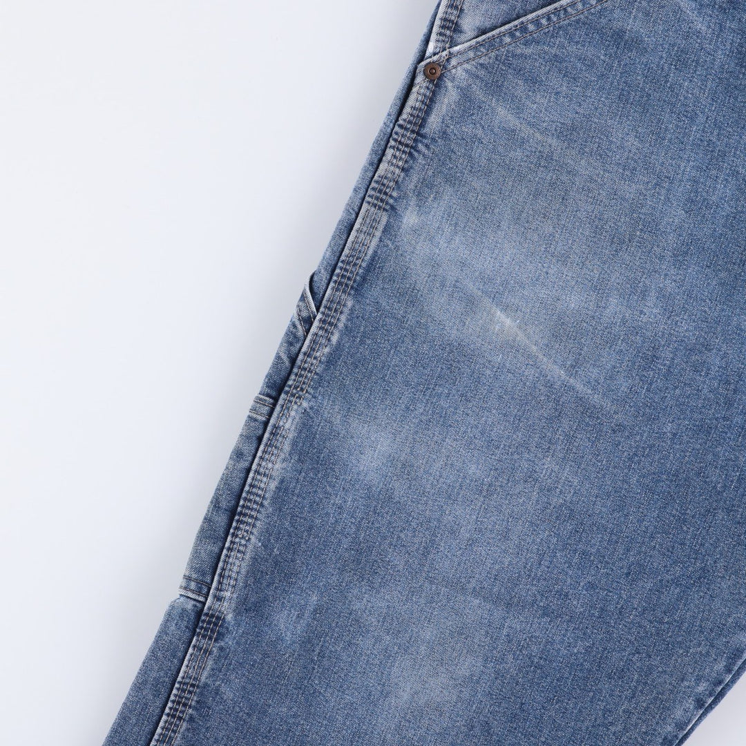 00'S Wrangler Denim Painter Pants Men's W35 cotton blue type Vintage Second Hand