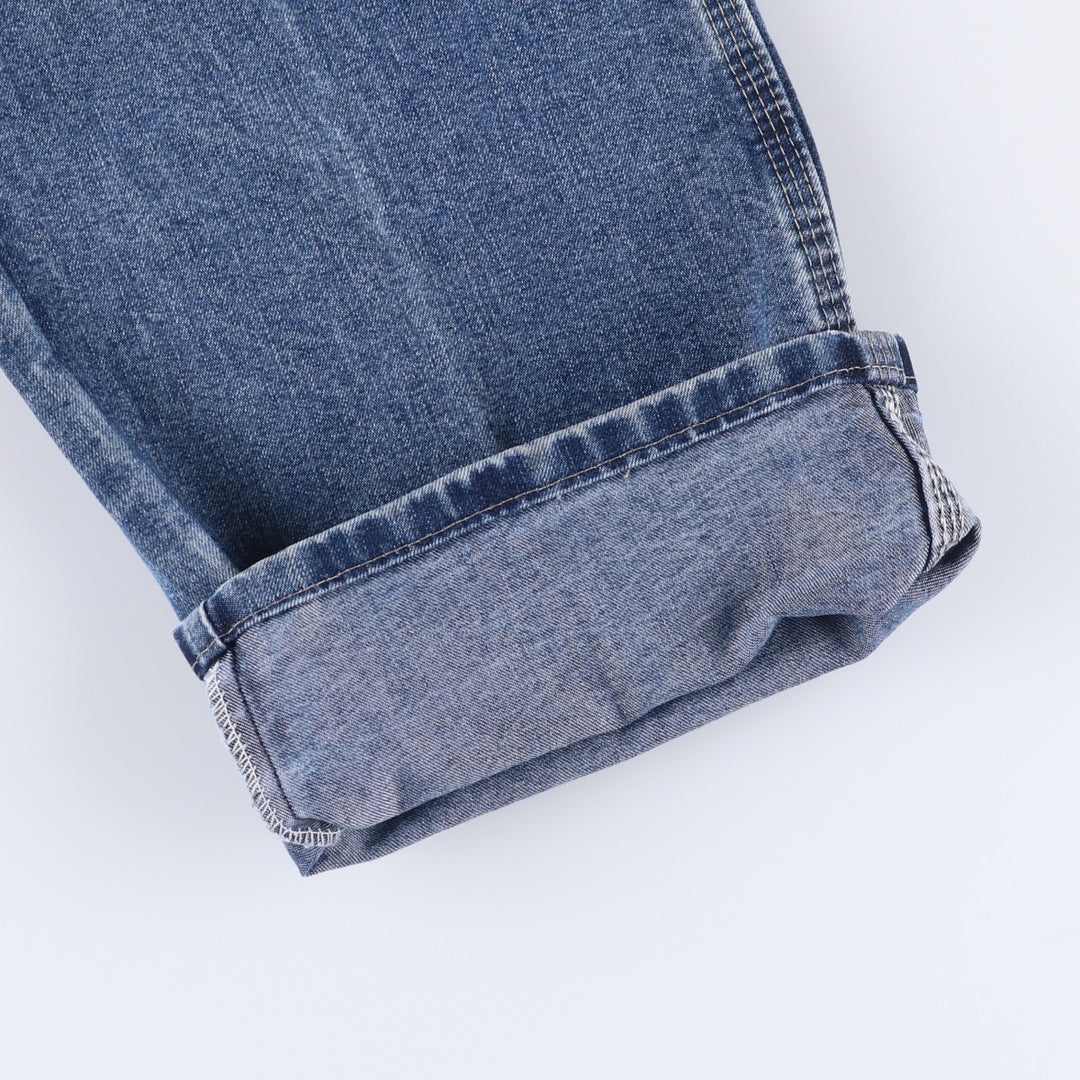 00'S Wrangler Denim Painter Pants Men's W35 cotton blue type Vintage Second Hand