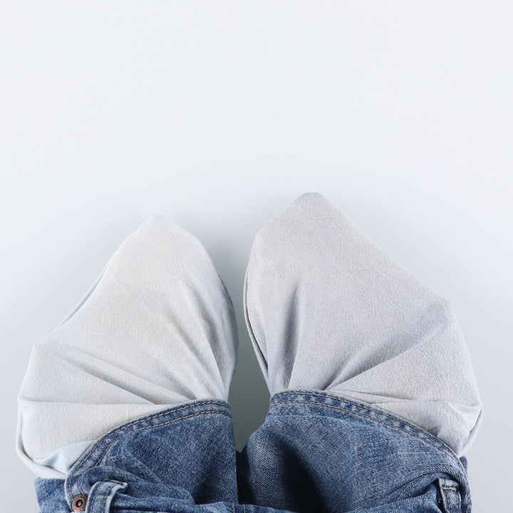 00'S Wrangler Denim Painter Pants Men's W35 cotton blue type Vintage Second Hand