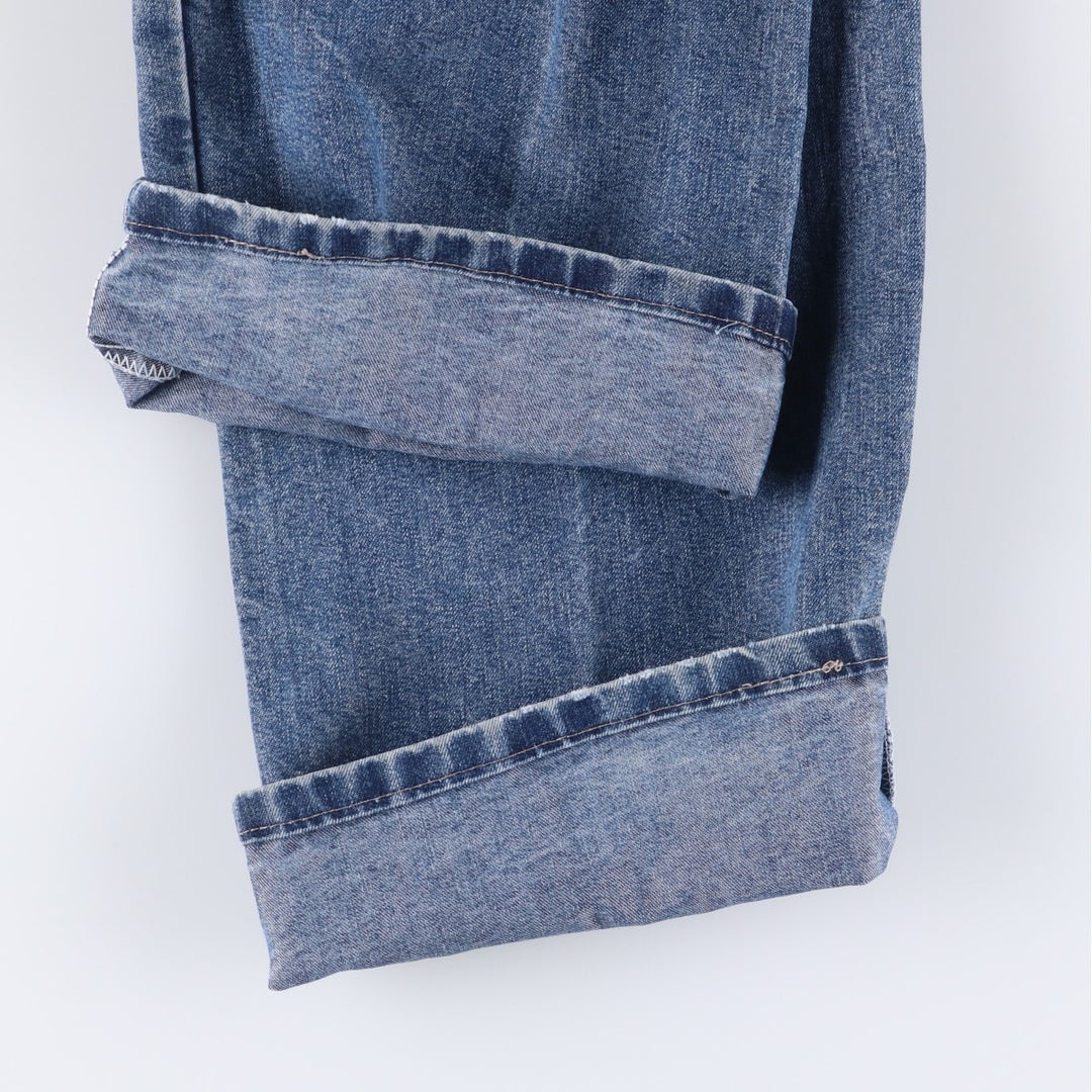 00'S Wrangler Denim Painter Pants Men's W35 cotton blue type Vintage Second Hand