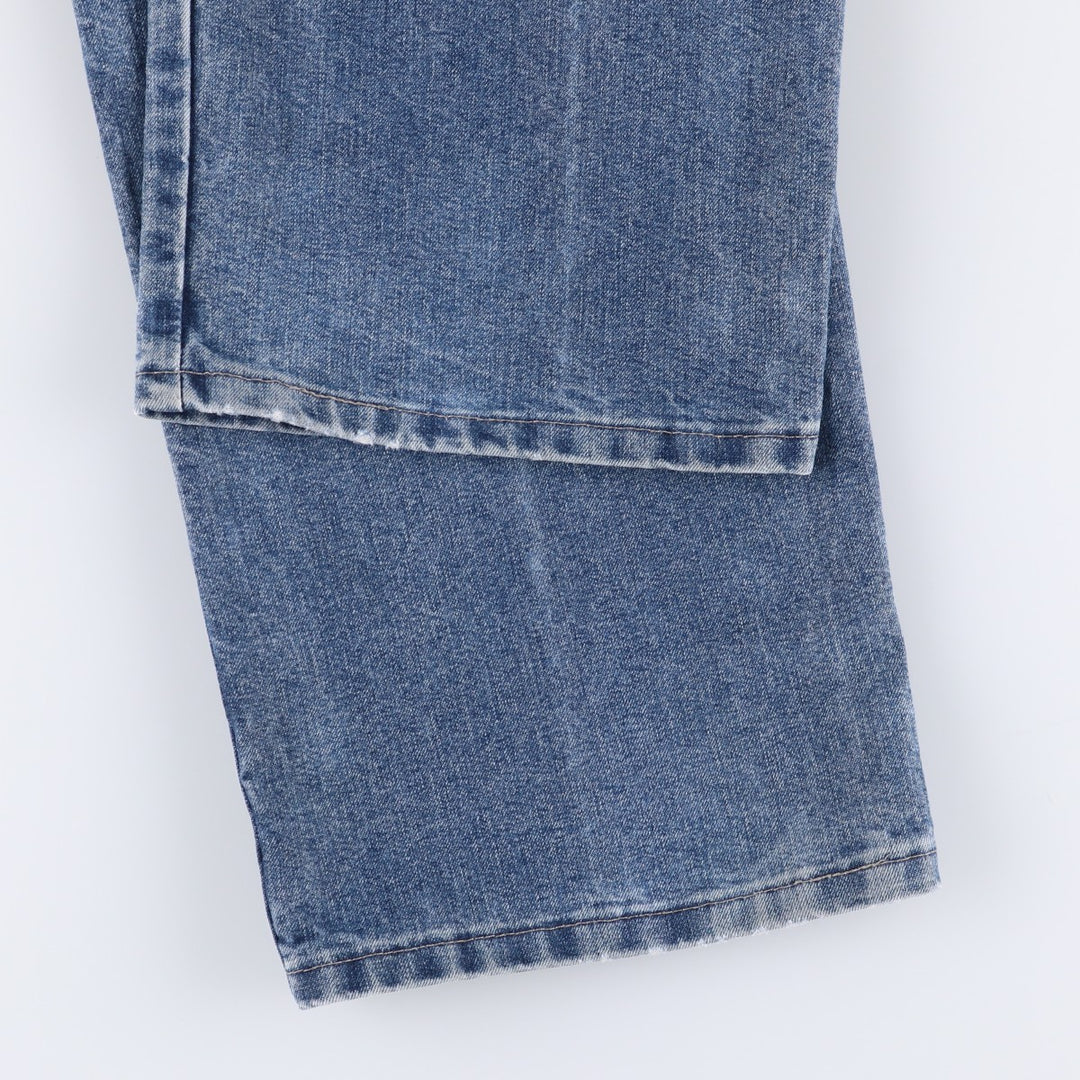 00'S Wrangler Denim Painter Pants Men's W35 cotton blue type Vintage Second Hand