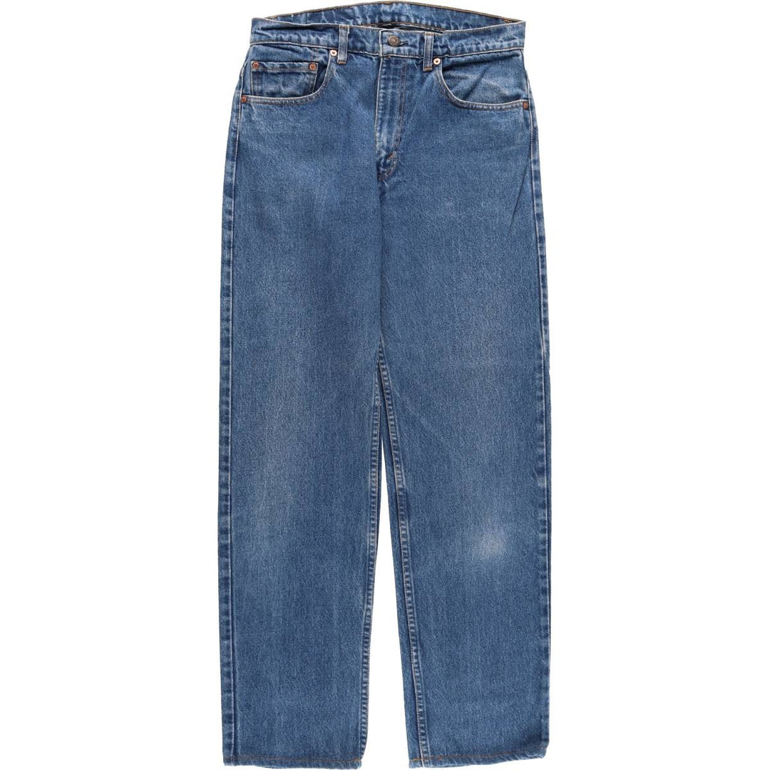 90'S Levi's 505 Tapered Denim Pants, Made in USA, Men's, Size W31, Vintage cotton navy blue type Vintage Second Hand