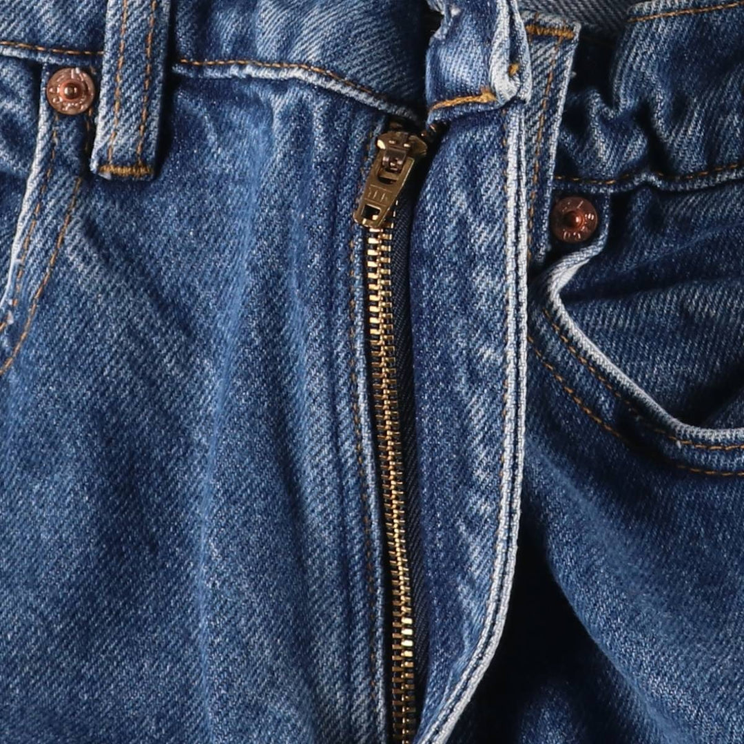 90'S Levi's 505 Tapered Denim Pants, Made in USA, Men's, Size W31, Vintage cotton navy blue type Vintage Second Hand