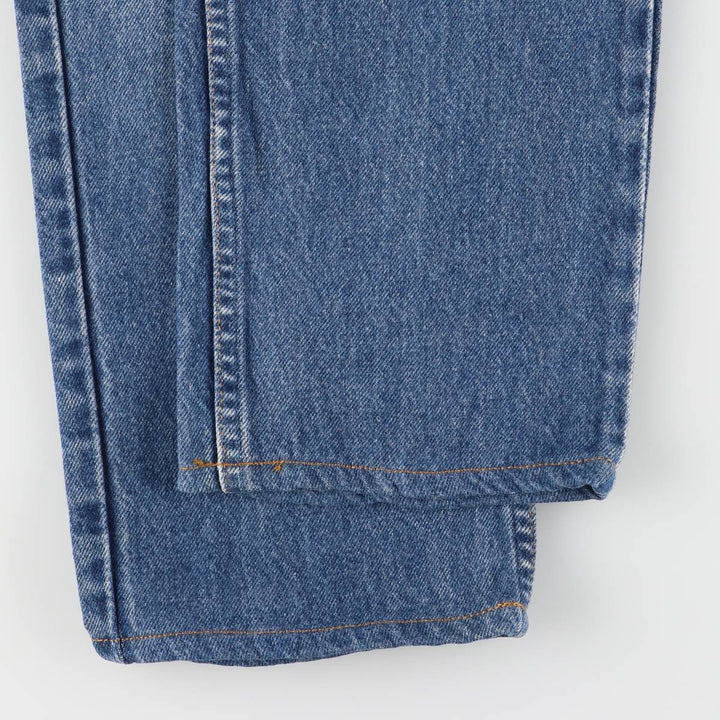 90'S Levi's 505 Tapered Denim Pants, Made in USA, Men's, Size W31, Vintage cotton navy blue type Vintage Second Hand