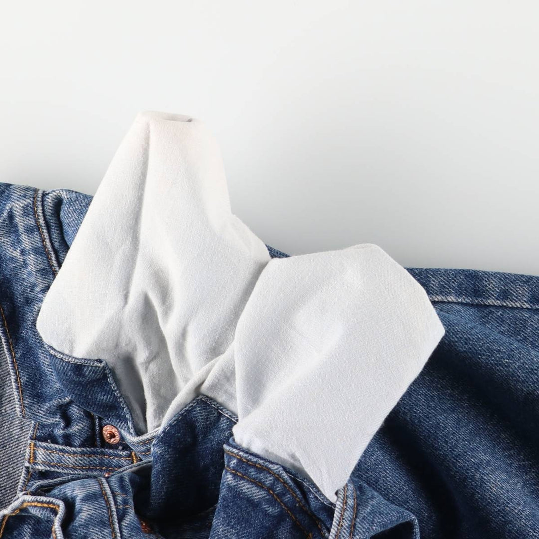 90'S Levi's 505 Tapered Denim Pants, Made in USA, Men's, Size W31, Vintage cotton navy blue type Vintage Second Hand