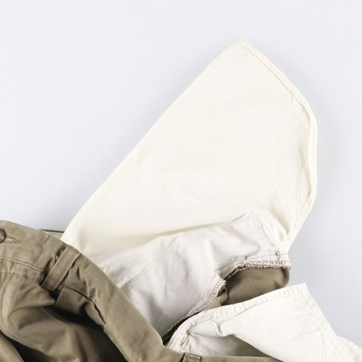 Ralph Lauren POLO by Ralph Lauren ANDREW PANT Two-pleat chino pants for men, equivalent to W33 cotton Khaki type Vintage Second Hand