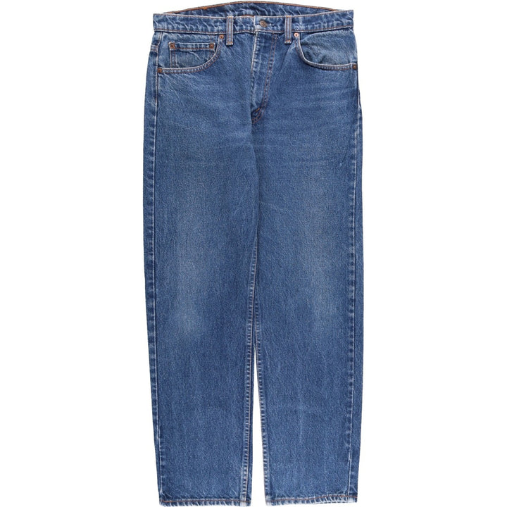 90'S Levi's 505-0216 Tapered Denim Pants, Men's, Size W32, Vintage cotton blue type Vintage Second Hand