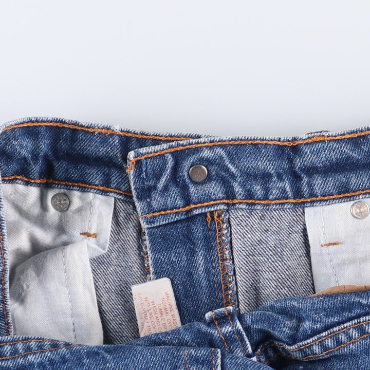 90'S Levi's 505-0216 Tapered Denim Pants, Men's, Size W32, Vintage cotton blue type Vintage Second Hand