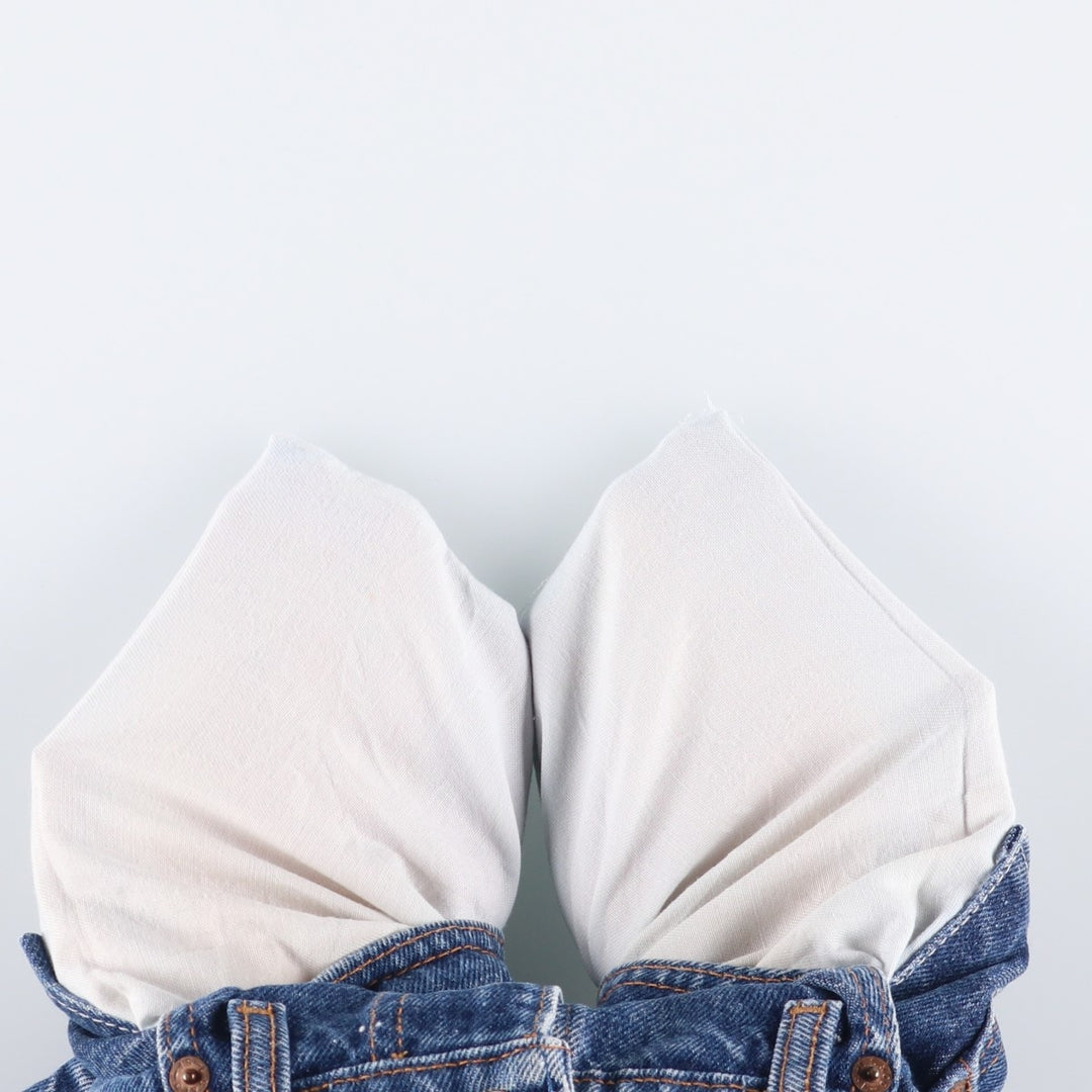 90'S Levi's 505-0216 Tapered Denim Pants, Men's, Size W32, Vintage cotton blue type Vintage Second Hand