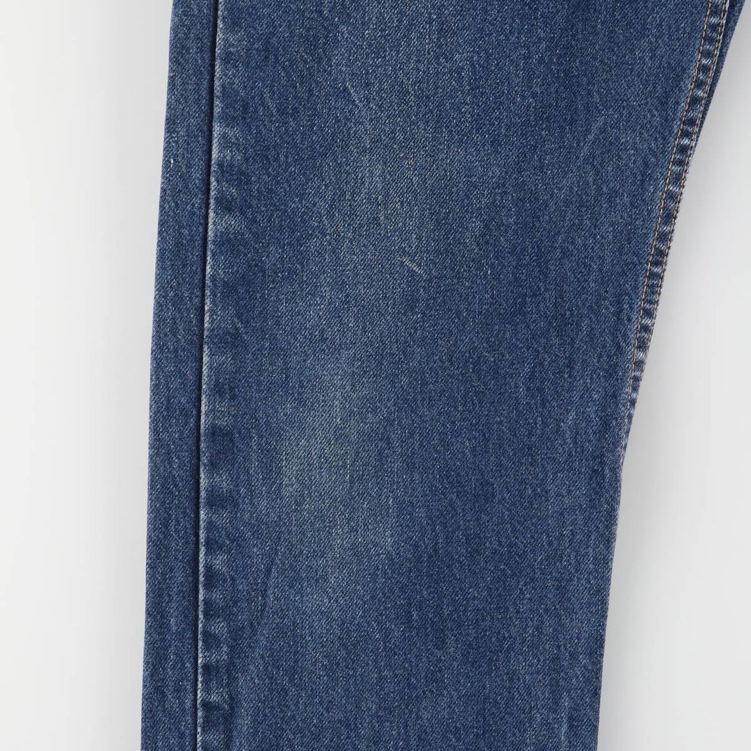 2000'S Levi's 505-0216 Regular Fit Straight Leg Tapered Denim Pants, Made in USA, Men's Size W32 cotton navy blue type Vintage Second Hand