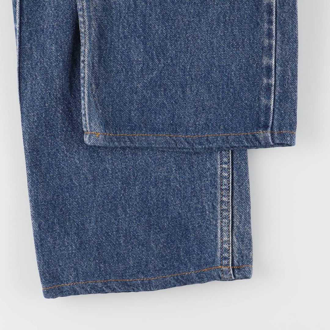 90s-00'S Vintage Levi's 505 Regular Fit Straight Leg Tapered Denim Pants, Made in Canada, Men's Size 34 unclear blue type Vintage Second Hand