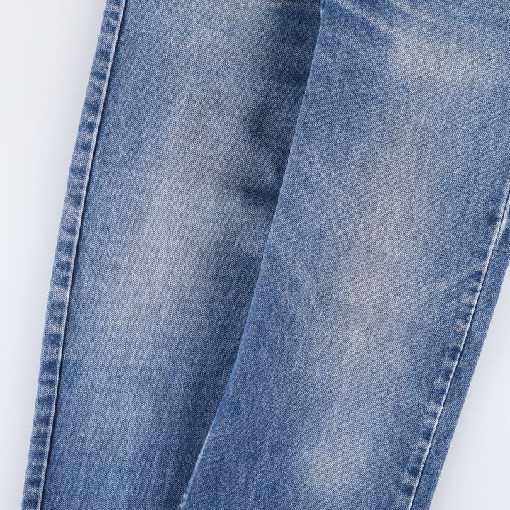 90'S Levi's 00505-0216 Regular Fit Straight Leg Tapered Denim Pants, Men's, Size W32, Vintage cotton blue type Vintage Second Hand