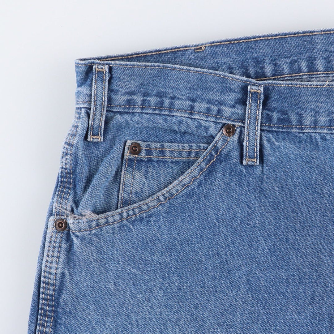 Dickies denim painter pants for men, equivalent to W37 cotton blue type Vintage Second Hand