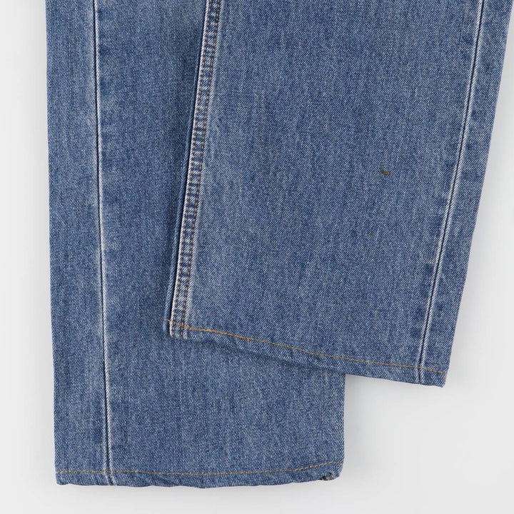 Levi's 505 tapered denim pants for men, size W34 cotton blue type Vintage Second Hand