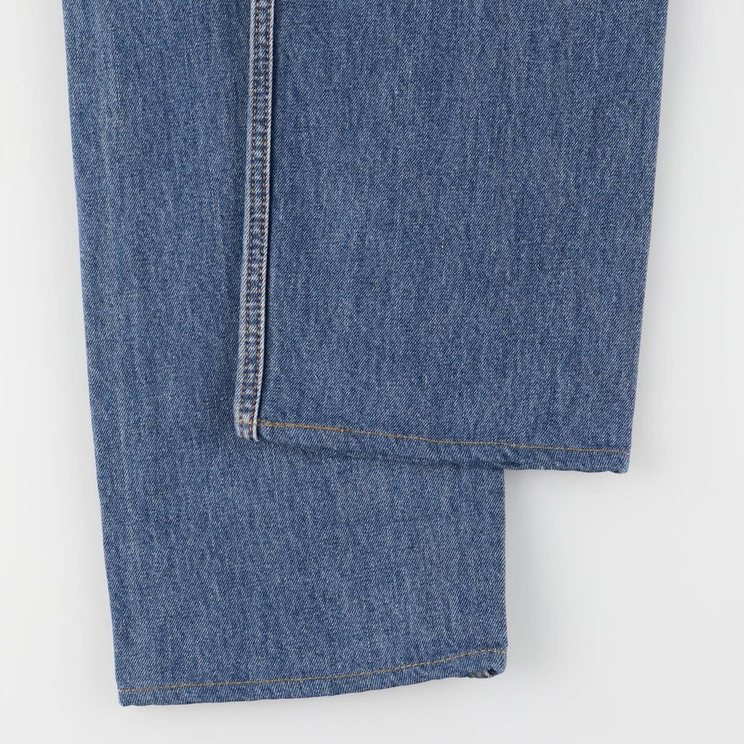 Levi's 505 tapered denim pants for men, size W34 cotton blue type Vintage Second Hand