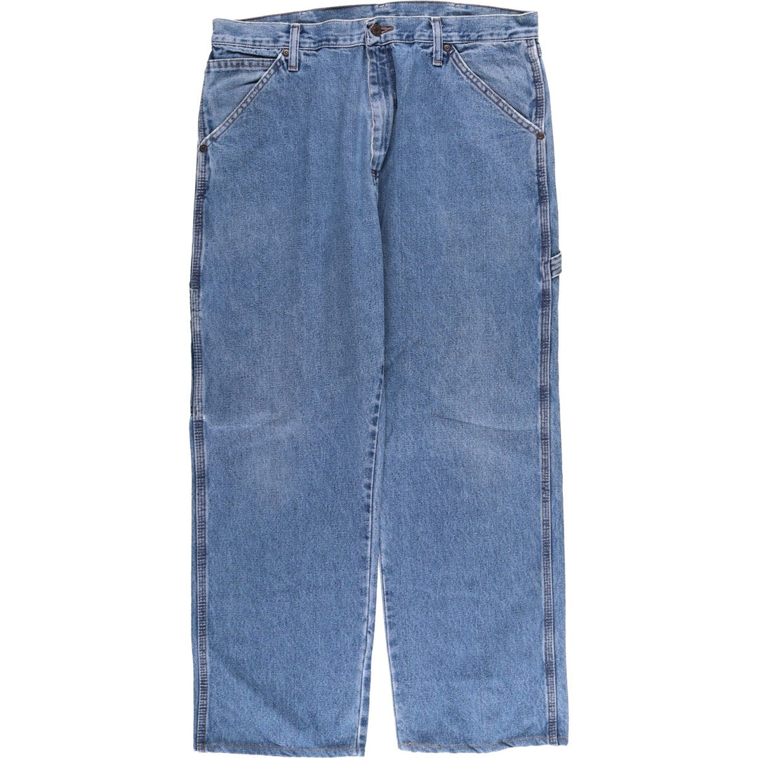 00'S Wrangler CARPENTER denim painter pants for men, equivalent to W34 cotton blue type Vintage Second Hand