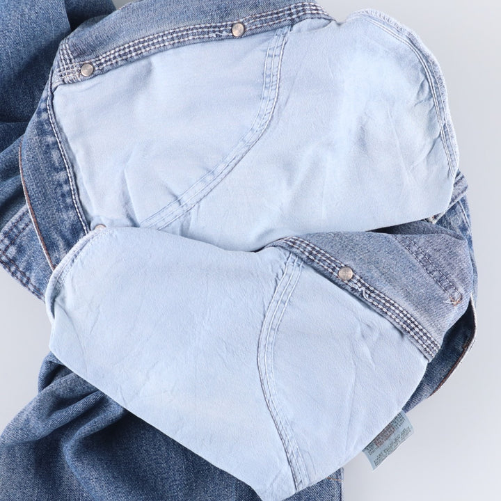 00'S Wrangler CARPENTER denim painter pants for men, equivalent to W34 cotton blue type Vintage Second Hand