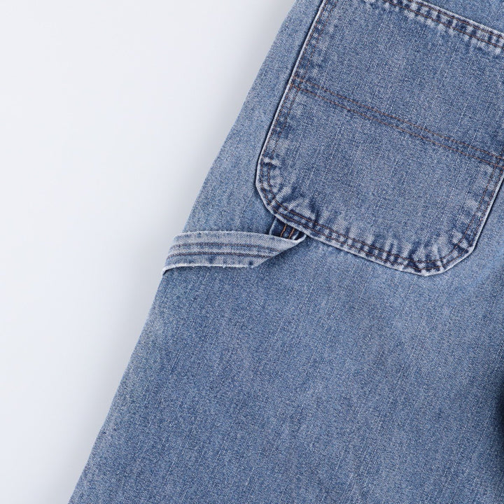 00'S Wrangler CARPENTER denim painter pants for men, equivalent to W34 cotton blue type Vintage Second Hand