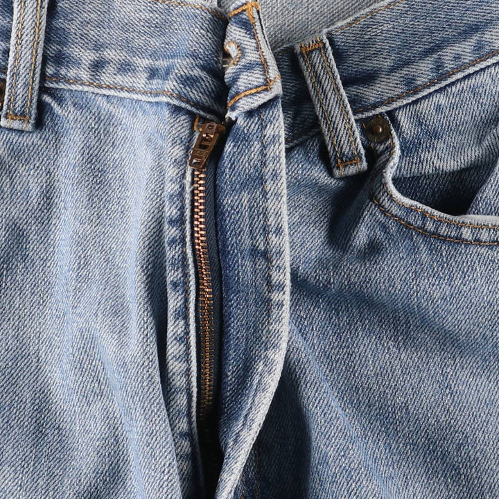 Levi's 505 REGULAR FIT tapered denim pants for men, size w36 cotton blue type Vintage Second Hand