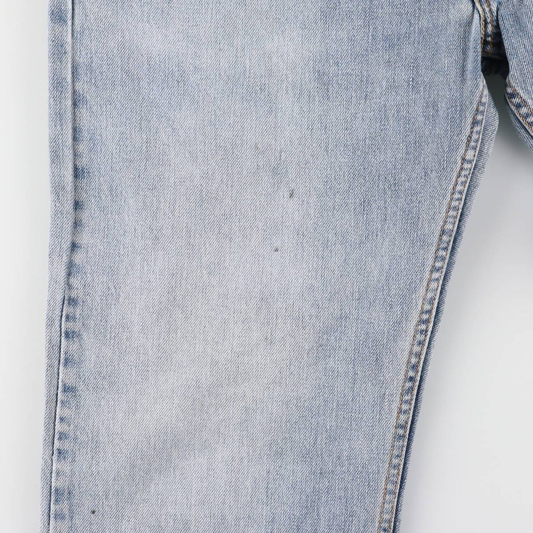 Levi's 505 REGULAR FIT tapered denim pants for men, size w36 cotton blue type Vintage Second Hand