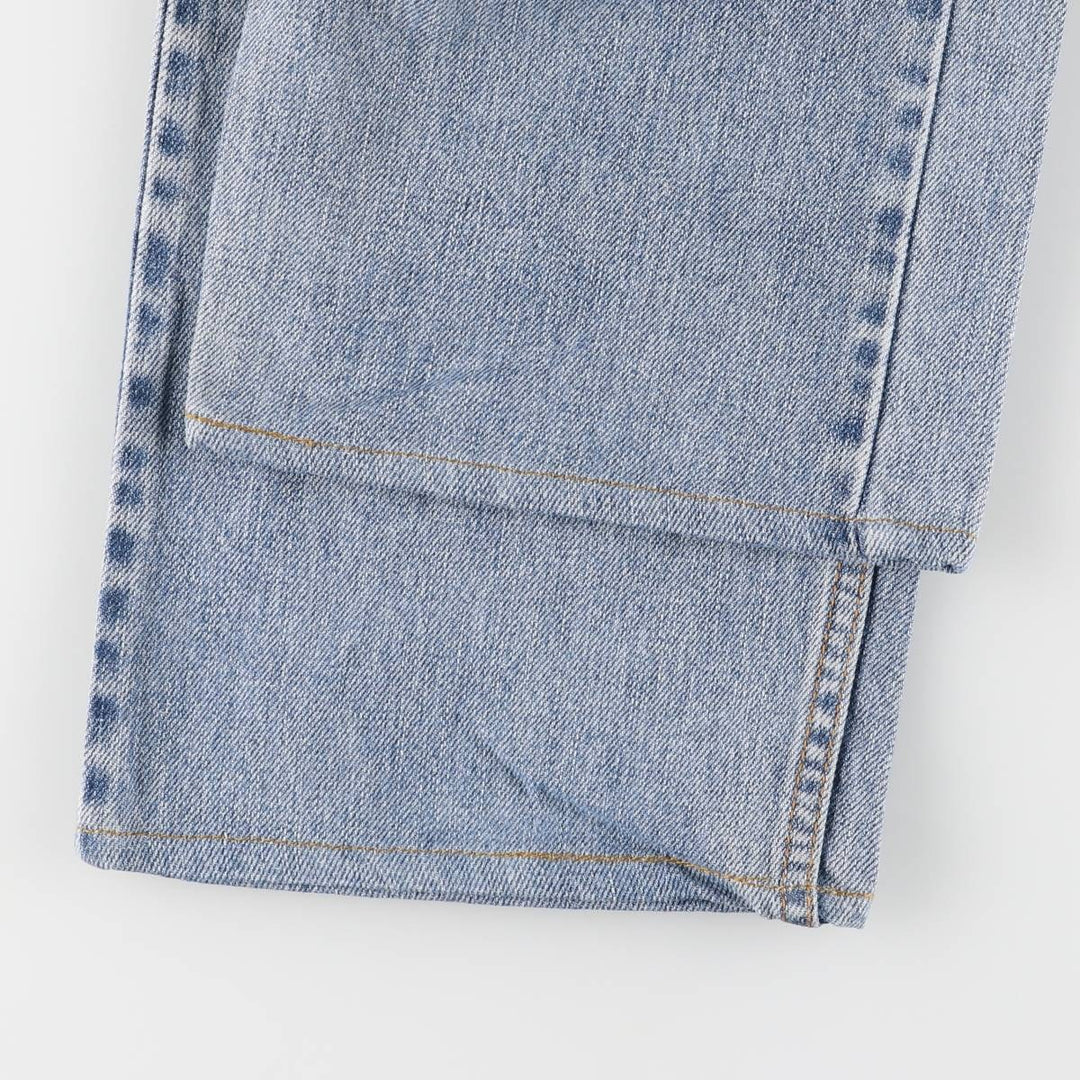 Levi's 505 REGULAR FIT tapered denim pants for men, size w36 cotton blue type Vintage Second Hand