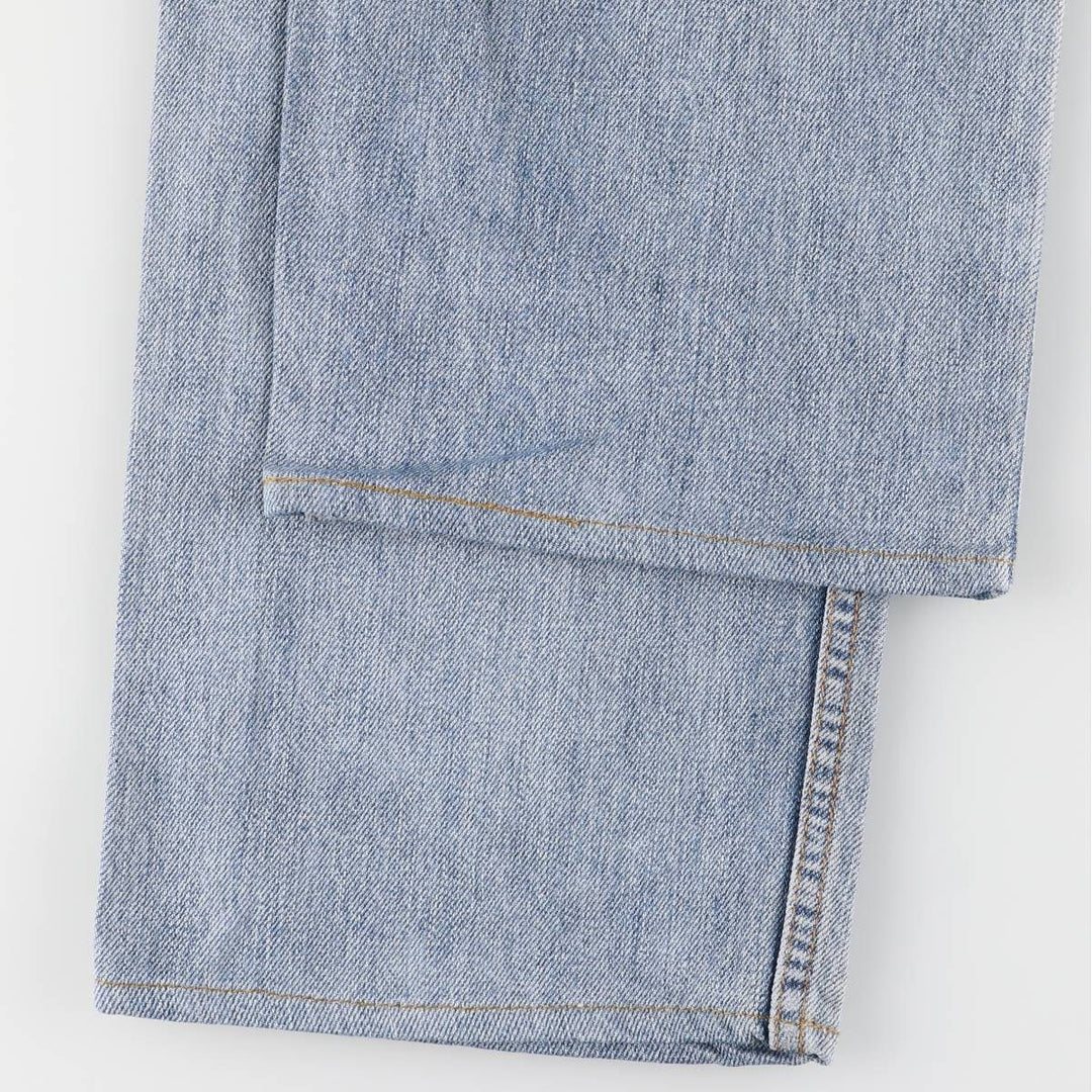 Levi's 505 REGULAR FIT tapered denim pants for men, size w36 cotton blue type Vintage Second Hand
