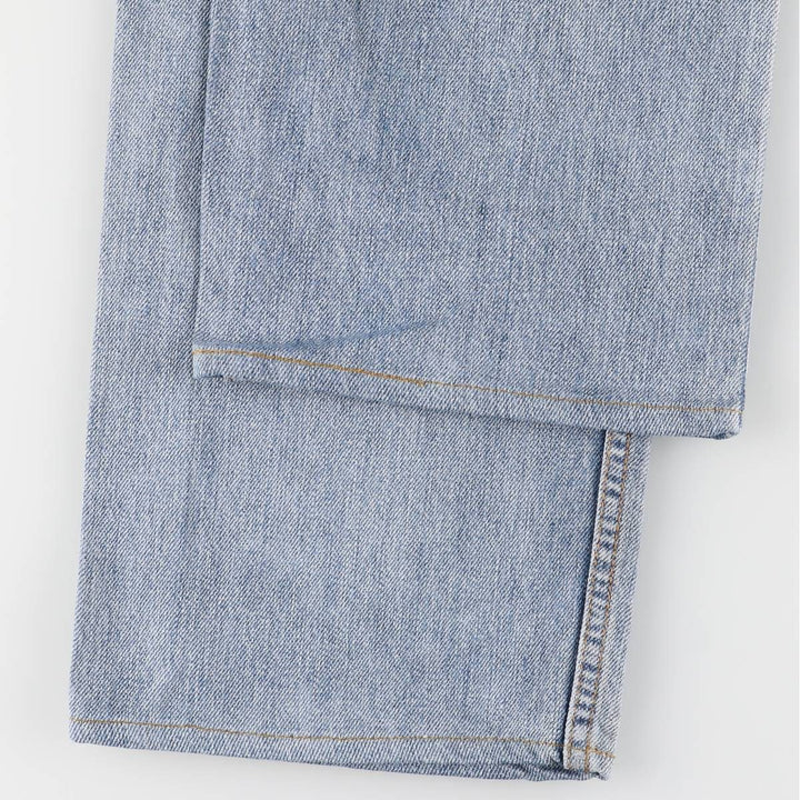 Levi's 505 REGULAR FIT tapered denim pants for men, size w36 cotton blue type Vintage Second Hand