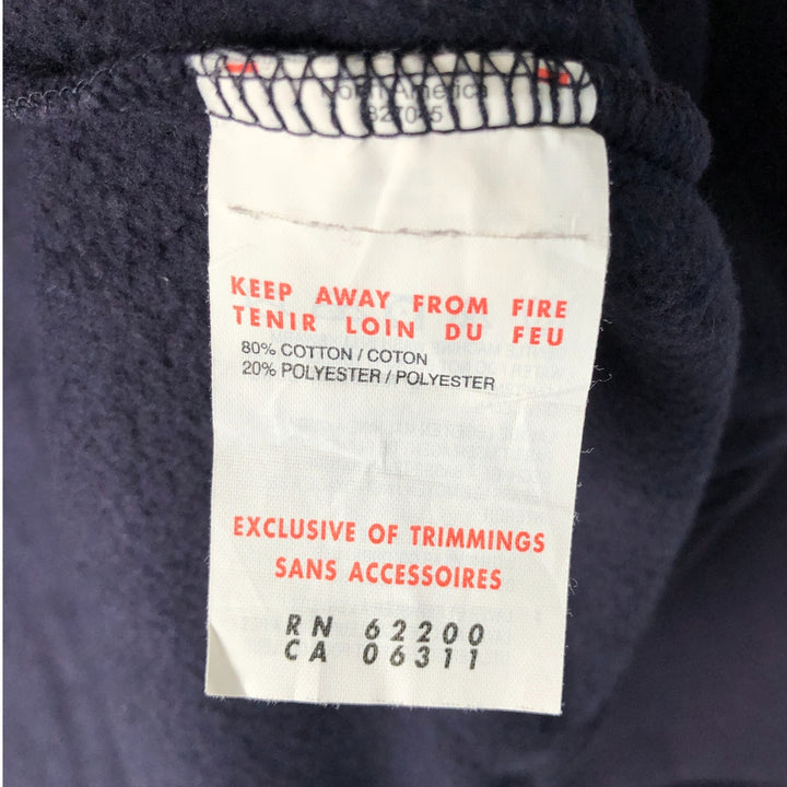 PUMA full-zip sweatshirt, men's size S cotton navy blue type Vintage Second Hand