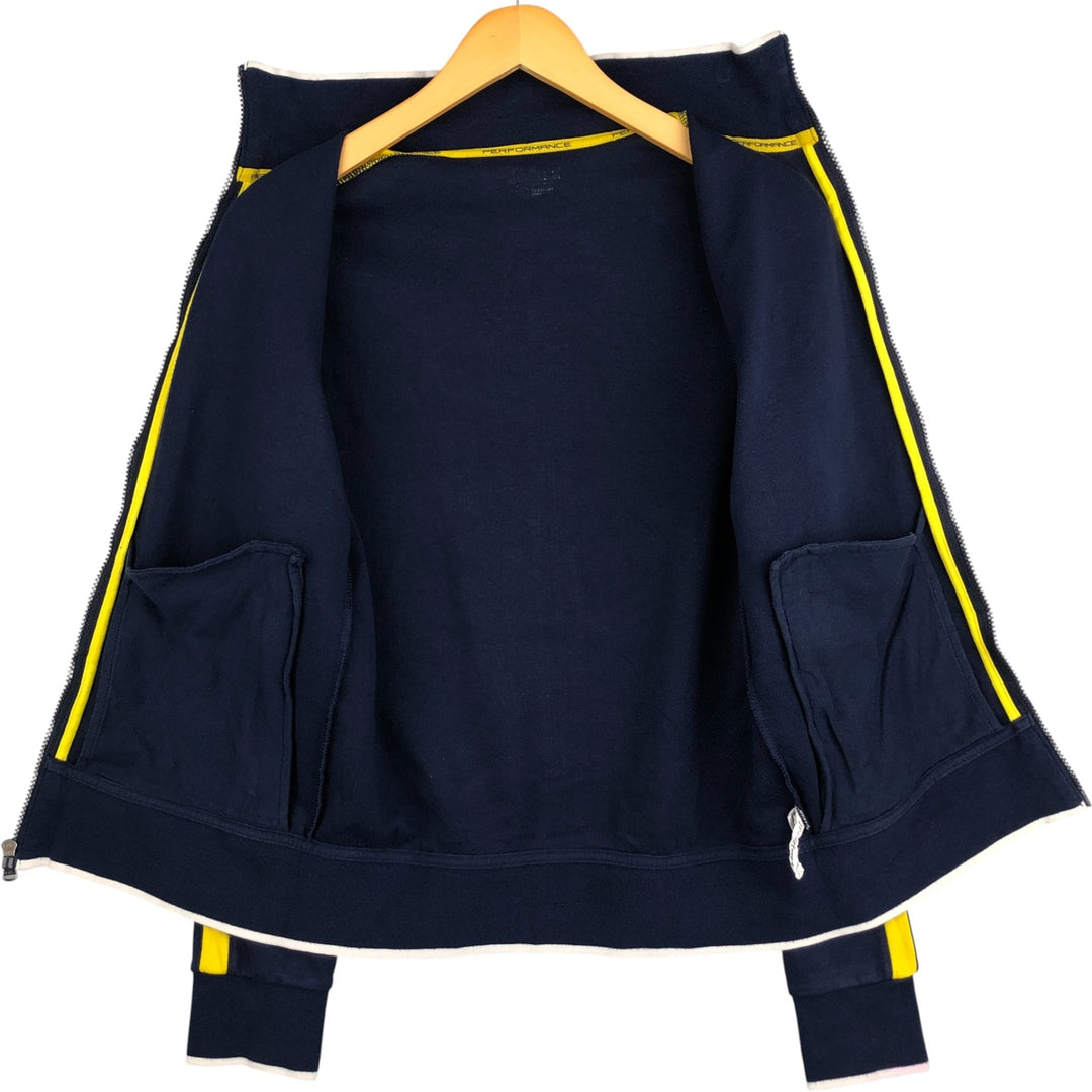Ralph Lauren POLO SPORT full-zip sweatshirt, men's size small cotton navy blue type Vintage Second Hand
