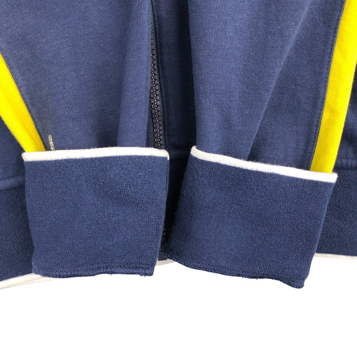 Ralph Lauren POLO SPORT full-zip sweatshirt, men's size small cotton navy blue type Vintage Second Hand