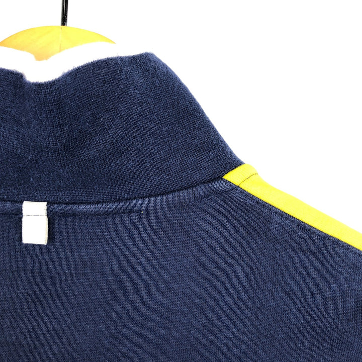 Ralph Lauren POLO SPORT full-zip sweatshirt, men's size small cotton navy blue type Vintage Second Hand