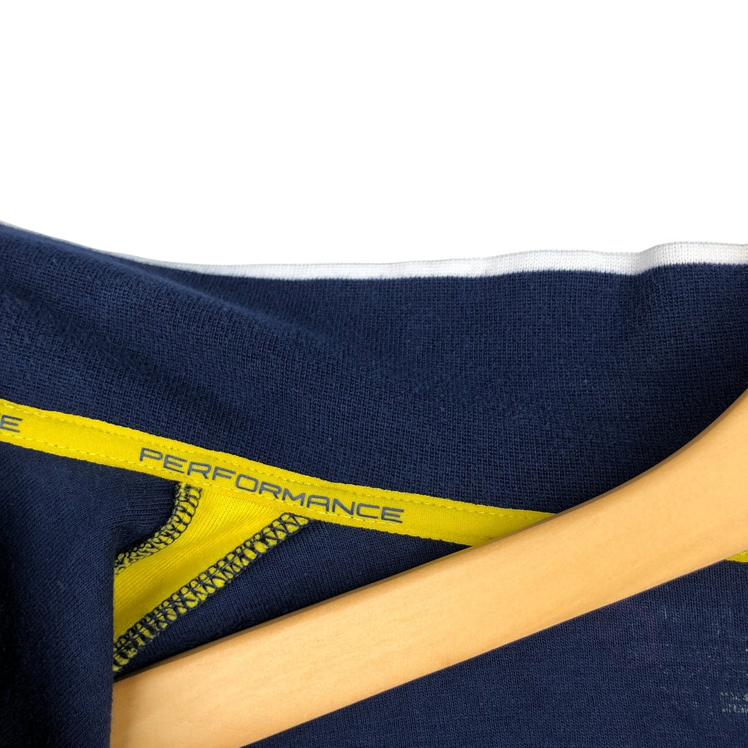 Ralph Lauren POLO SPORT full-zip sweatshirt, men's size small cotton navy blue type Vintage Second Hand