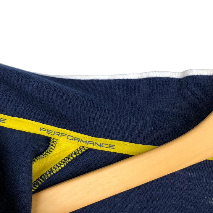 Ralph Lauren POLO SPORT full-zip sweatshirt, men's size small cotton navy blue type Vintage Second Hand